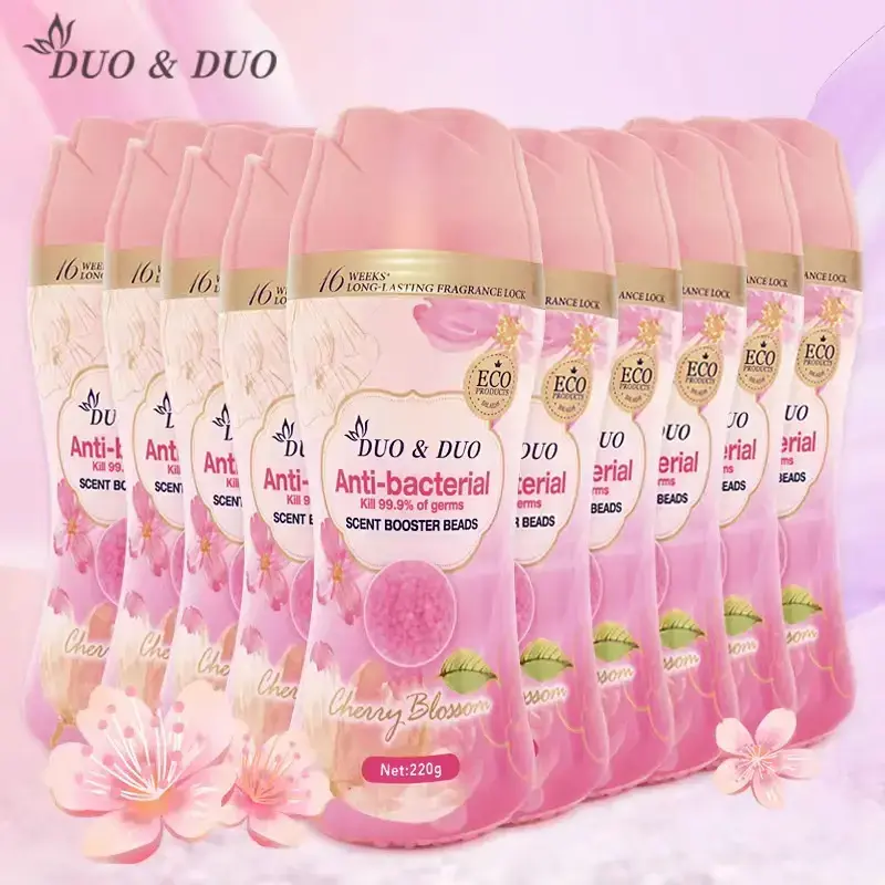 DUODUO 10 bottles of Scent Booster Beads Cherry Blossoms - 220g