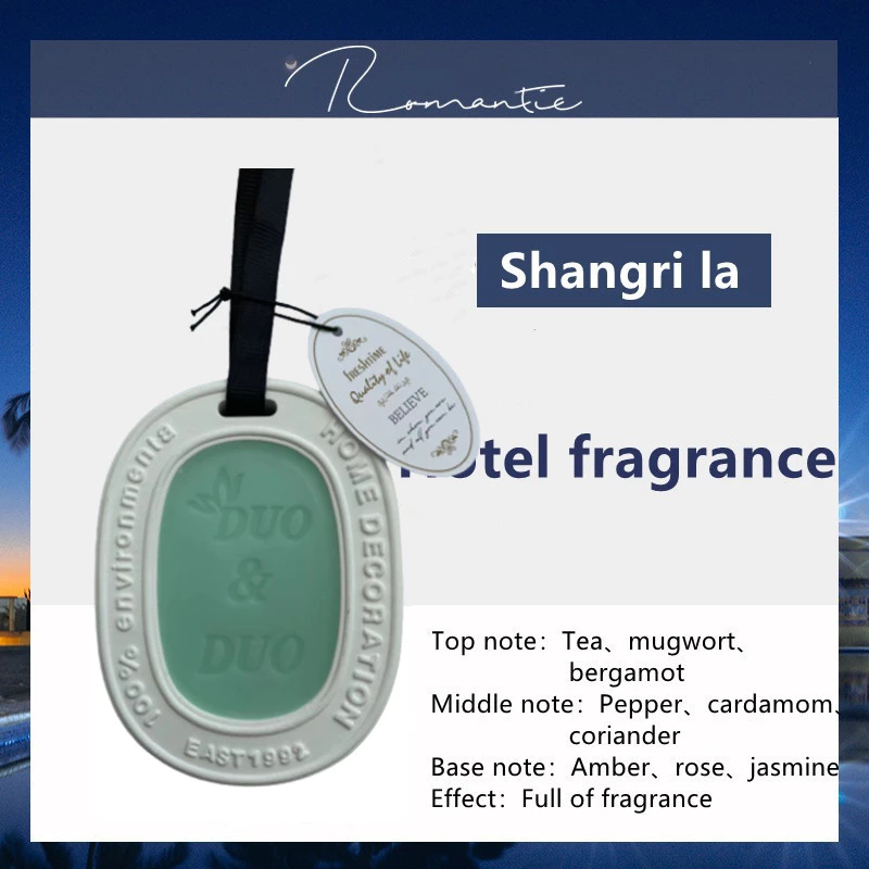 DuoDuo Wardrobe Freshener Closet Air Freshener Shoe Cabinet Freshener - 116g (10 Pcs. of Shangri-la)