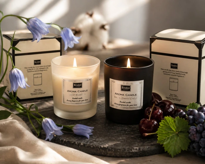 DuoDuo Scented Candle 50g Essential Oil Soy Candle-50pcs